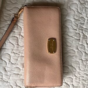 Michael Kors Pink Leather Wallet